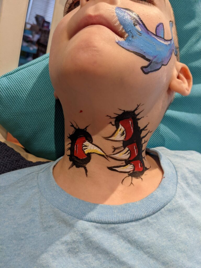 The Secrets Behind the Most Jaw-Dropping Halloween Face Paint Transformations 17 face painting claw marks unique position body paint body art melbourne